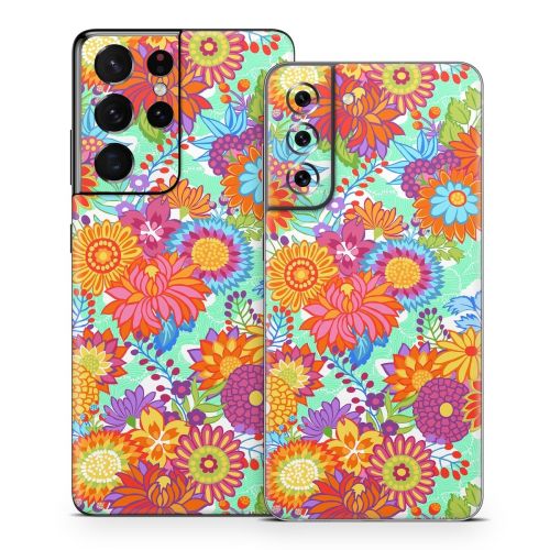 Jubilee Blooms Samsung Galaxy S21 Series Skin