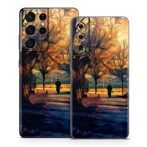 Man and Dog Samsung Galaxy S21 Series Skin