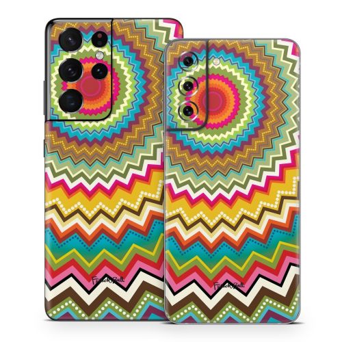 Mosaic Burst Samsung Galaxy S21 Series Skin