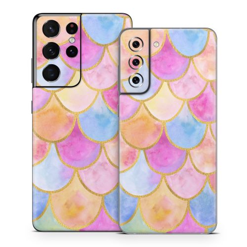 Mermaid Scales Samsung Galaxy S21 Series Skin