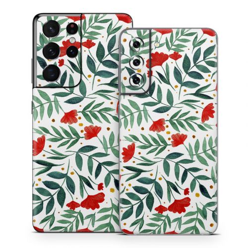 Magical Florals Samsung Galaxy S21 Series Skin