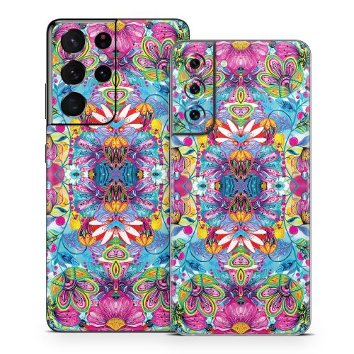 Multicolor World Samsung Galaxy S21 Series Skin