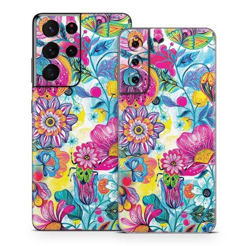 Natural Garden Samsung Galaxy S21 Series Skin
