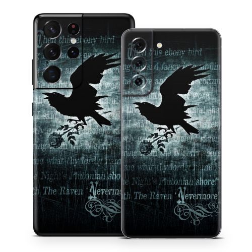 Nevermore Samsung Galaxy S21 Series Skin