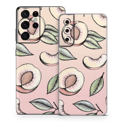 Peach Please Samsung Galaxy S21 Series Skin