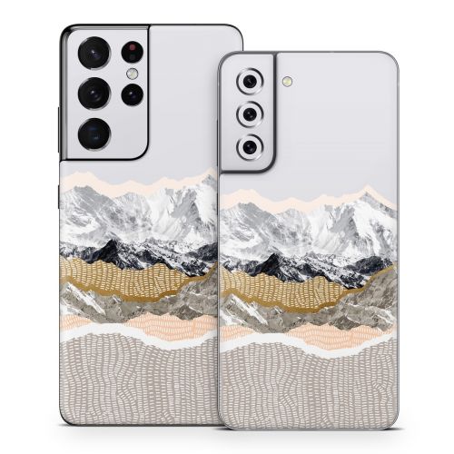 Pastel Mountains Samsung Galaxy S21 Series Skin