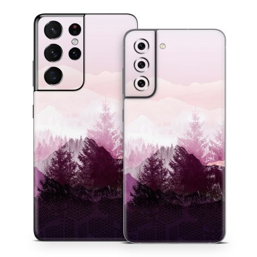 Purple Horizon Samsung Galaxy S21 Series Skin