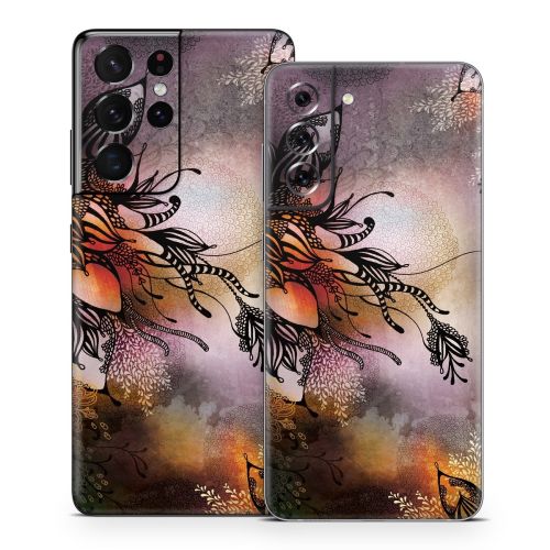 Purple Rain Samsung Galaxy S21 Series Skin
