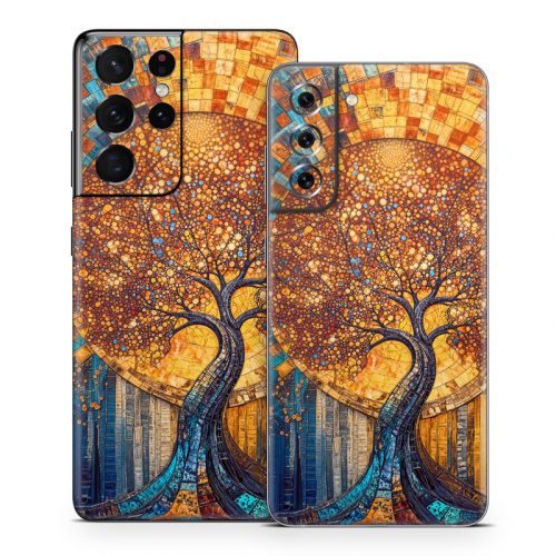 Radiant Creation Tree Samsung Galaxy S21 Series Skin