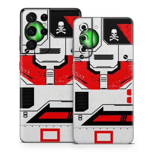 Red Valkyrie Samsung Galaxy S21 Series Skin