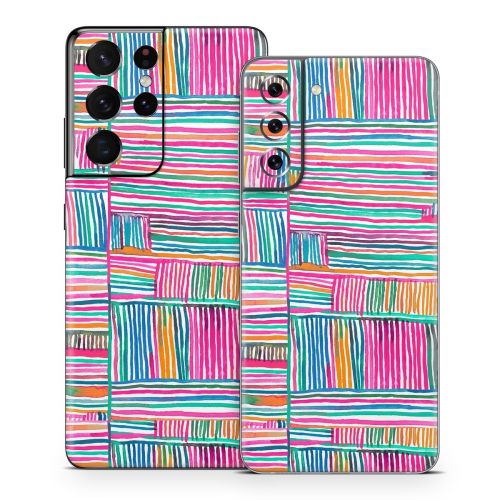 Relaxing Stripes Samsung Galaxy S21 Series Skin