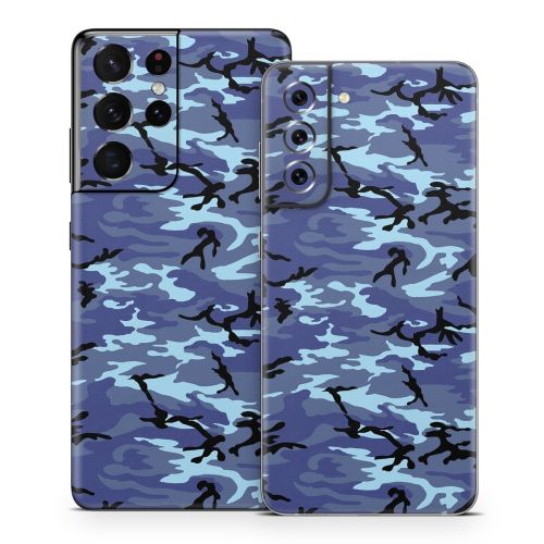Sky Camo Samsung Galaxy S21 Series Skin