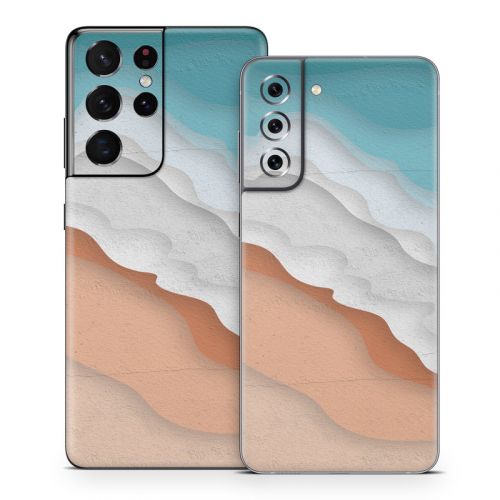 Sea Shore Samsung Galaxy S21 Series Skin