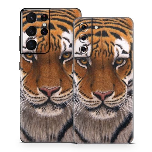 Siberian Tiger Samsung Galaxy S21 Series Skin