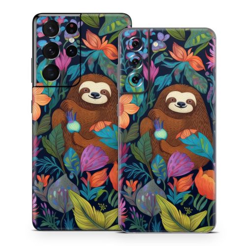 Garden of Slothy Delights Samsung Galaxy S21 Series Skin