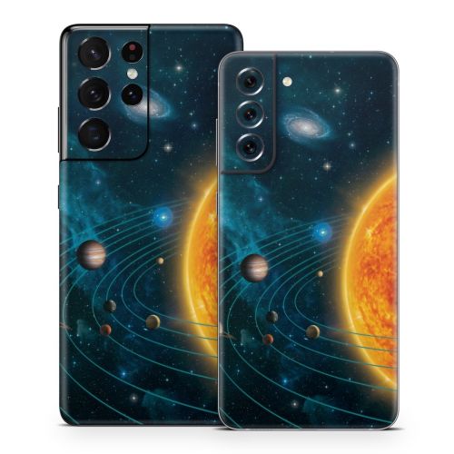 Solar System Samsung Galaxy S21 Series Skin