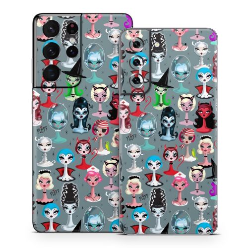 Spooky Dolls Samsung Galaxy S21 Series Skin