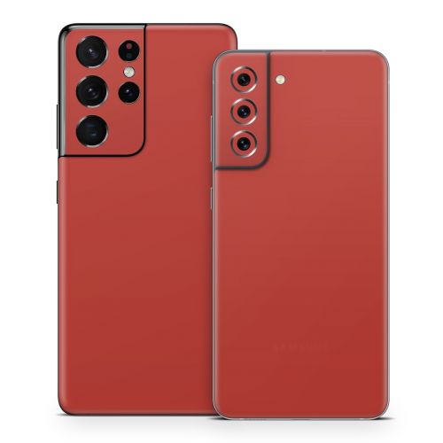 Solid State Berry Samsung Galaxy S21 Series Skin