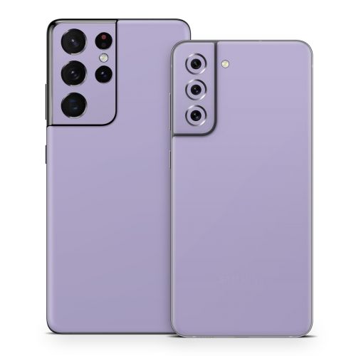 Solid State Lavender Samsung Galaxy S21 Series Skin