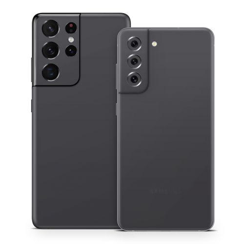 Solid State Slate Grey Samsung Galaxy S21 Series Skin