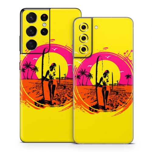 Summer Vibes Samsung Galaxy S21 Series Skin