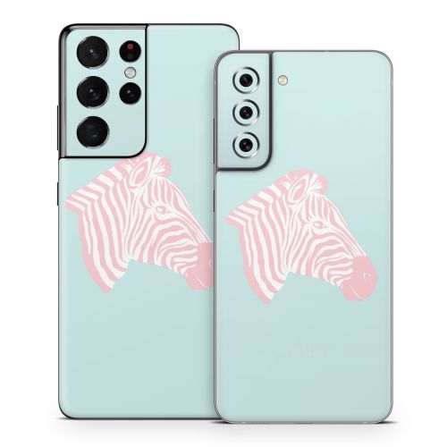 Sweet Zebra Samsung Galaxy S21 Series Skin