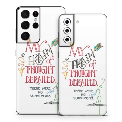 Train Derailed Samsung Galaxy S21 Series Skin