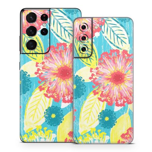 Tickled Peach Samsung Galaxy S21 Series Skin