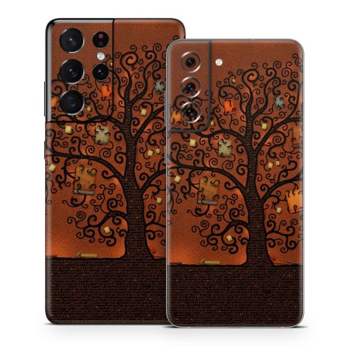 Tree Of Books Samsung Galaxy S21 Series Skin