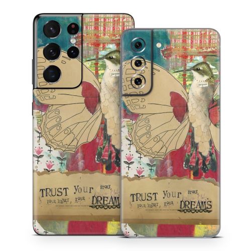 Trust Your Dreams Samsung Galaxy S21 Series Skin