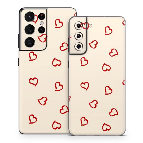 Tumbling Valentines Samsung Galaxy S21 Series Skin