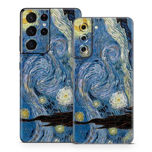 Starry Night Samsung Galaxy S21 Series Skin