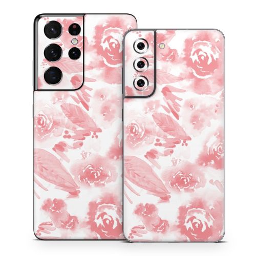 Washed Out Rose Samsung Galaxy S21 Series Skin