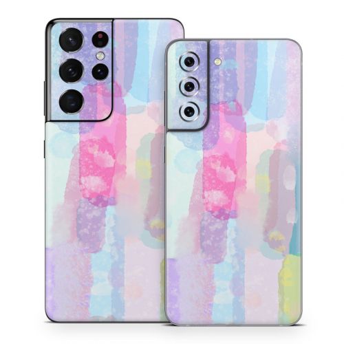 Watercolor Confetti Samsung Galaxy S21 Series Skin