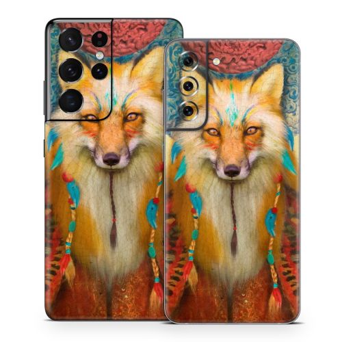 Wise Fox Samsung Galaxy S21 Series Skin