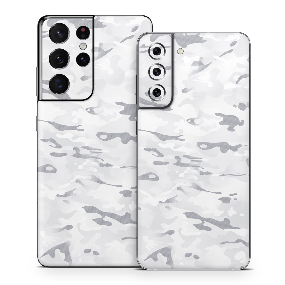 Samsung Galaxy S21 Series Skin design of Vertebrate, Mammal, Grey, Pattern, Monochrome, Art, Monochrome photography, Rock, Font, Winter, with white, gray colors