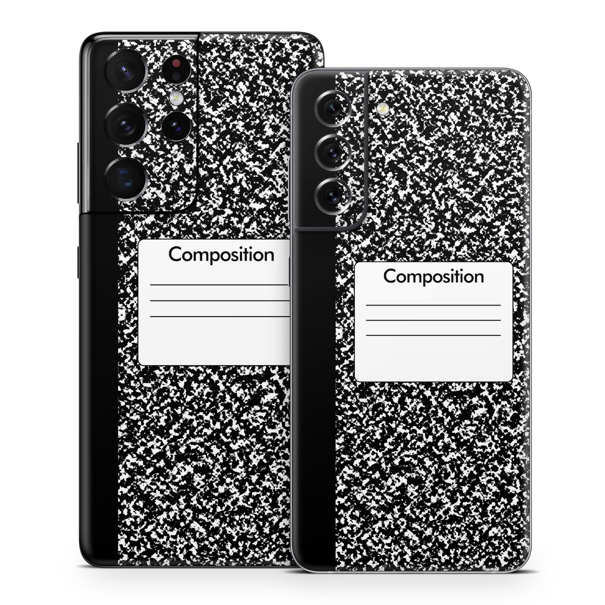 Samsung Galaxy S21 Series Skin design of Text, Font, Line, Pattern, Black-and-white, Illustration, with black, gray, white colors