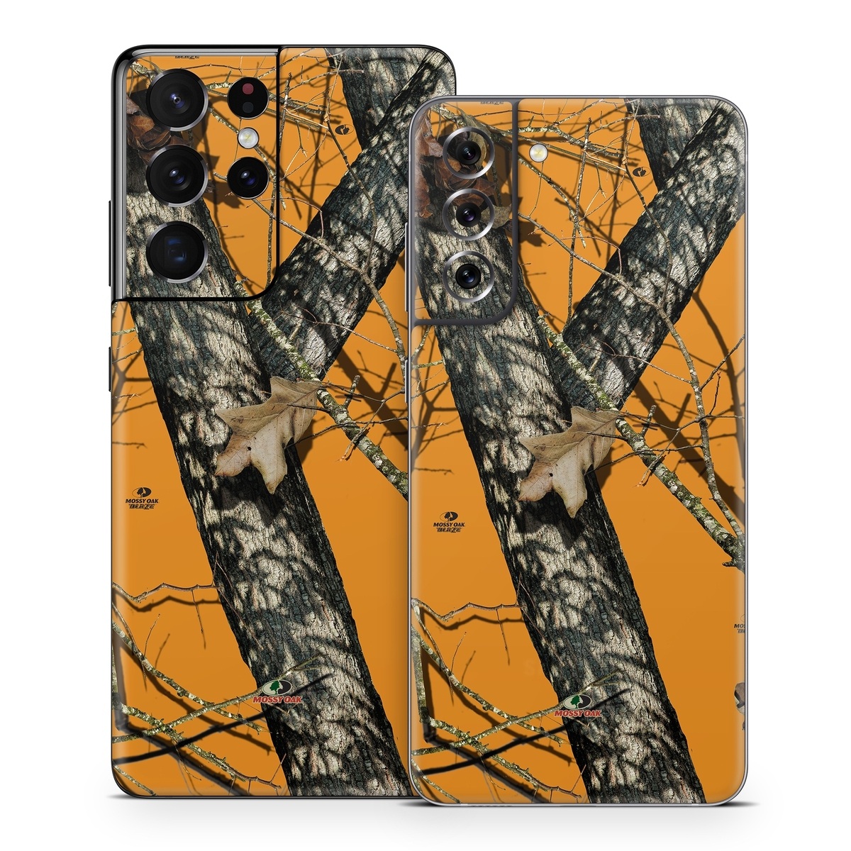 Samsung Galaxy S21 Series Skin design of Tree, Branch, Canoe birch, Woody plant, Plant, Leaf, Adaptation, Wildlife, Trunk, Birch family, with green, black, gray, red colors