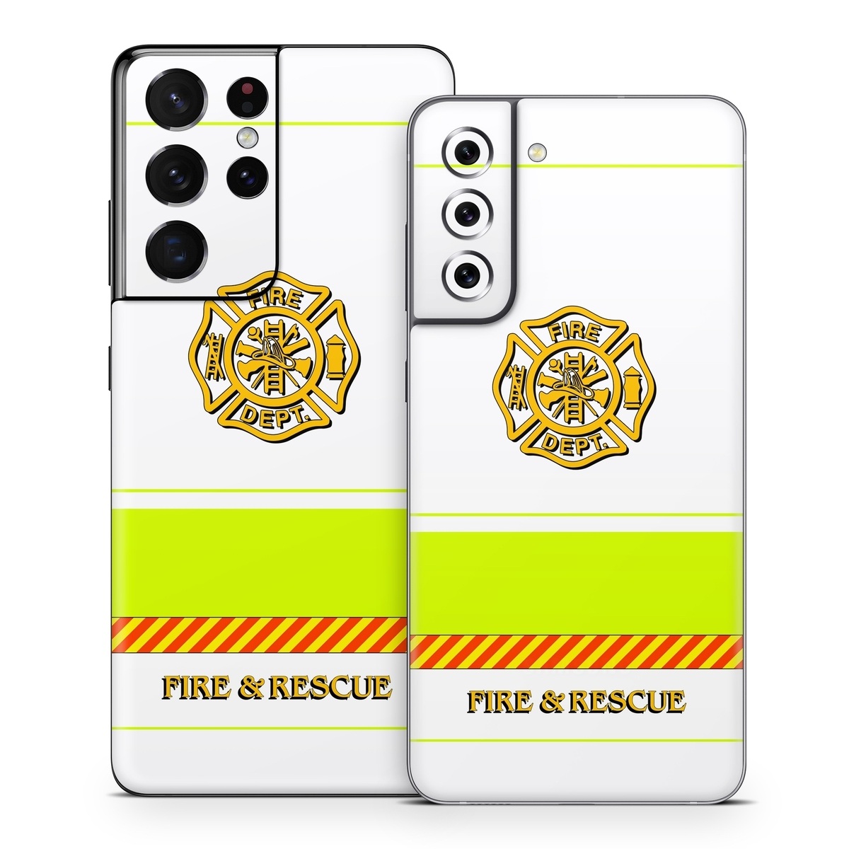 Samsung Galaxy S21 Series Skin design of Yellow, Line, Font, Military rank, with white, green, red, yellow colors