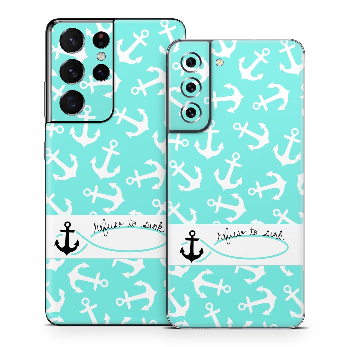 Samsung Galaxy S21 Series Skin design of Text, Turquoise, Aqua, Font, Teal, Pattern, Line, Design, Illustration, with gray, white, blue, green colors