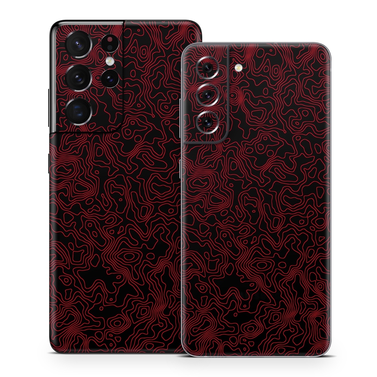 Samsung Galaxy S21 Series Skin design of Pink, Art, Motif, Magenta, Font, Pattern, Symmetry, Rectangle, Circle, Electric blue, with black, red colors