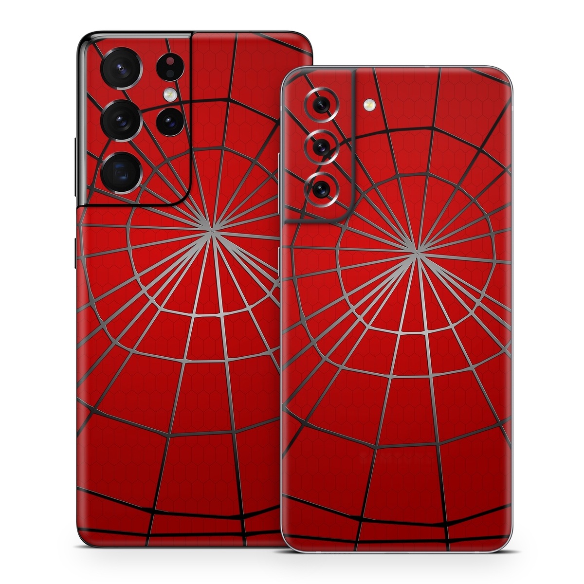 Samsung Galaxy S21 Series Skin design of Red, Symmetry, Circle, Pattern, Line, with red, black, gray colors