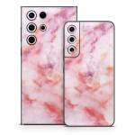 Blush Marble Samsung Galaxy S22 Series Skin