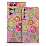 Bright Flowers Samsung Galaxy S22 Series Skin