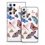 Butterfly Scatter Samsung Galaxy S22 Series Skin