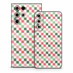 Christmas Checkers Samsung Galaxy S22 Series Skin