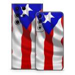 Puerto Rican Flag Samsung Galaxy S22 Series Skin