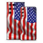 USA Flag Samsung Galaxy S22 Series Skin