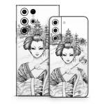 Geisha Sketch Samsung Galaxy S22 Series Skin