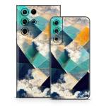 Gold Clouds Samsung Galaxy S22 Series Skin